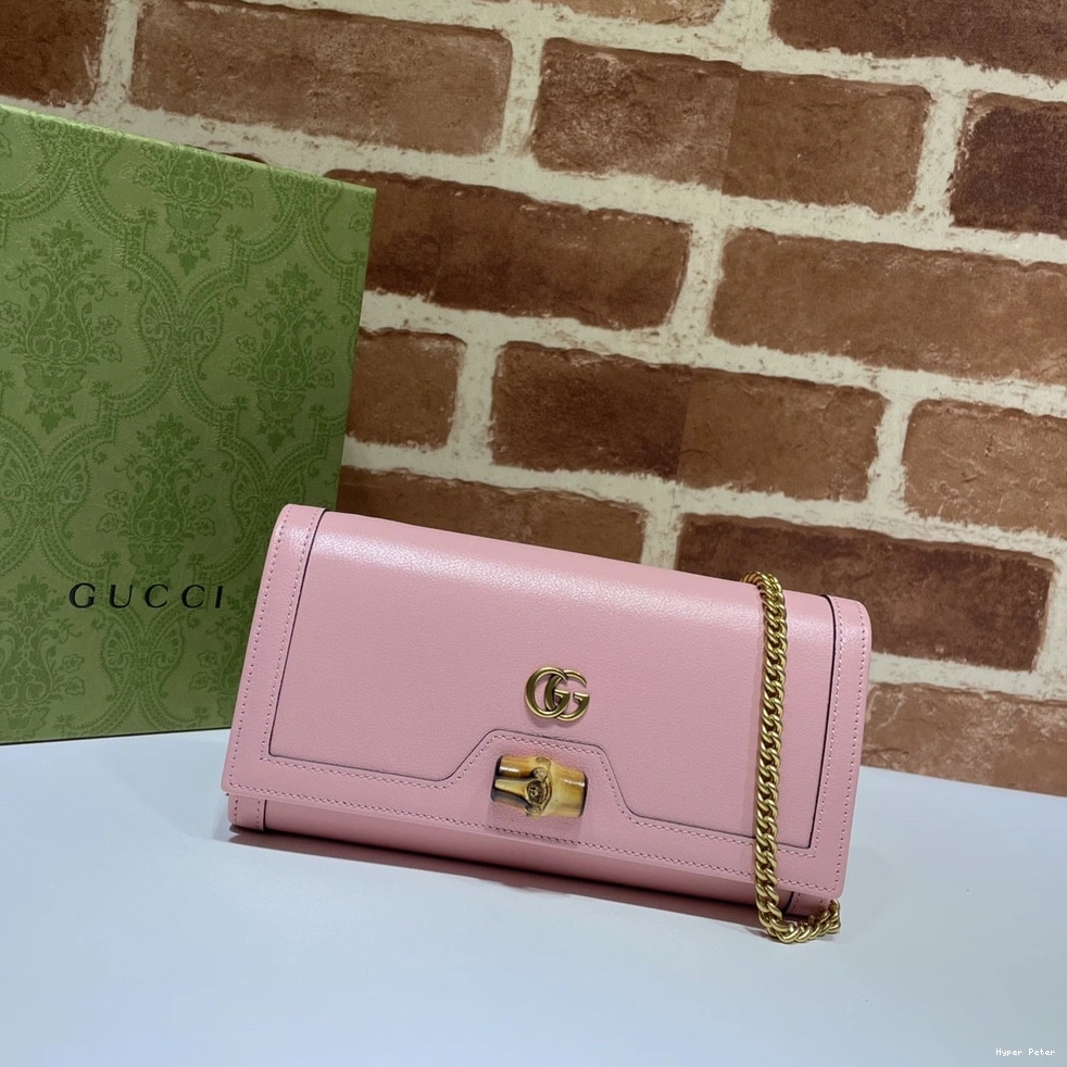 Hyperpeter Diana wallet chain bamboo with Gucci 0712